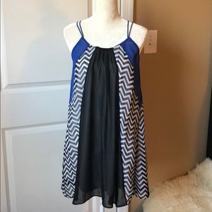 Double Zero Chevron Dress